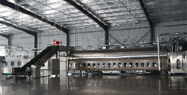 洗滌廠日洗滌量低于4000套，不建議使用洗滌龍